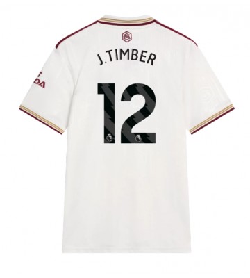 Arsenal Jurrien Timber #12 Tredje Tröja 2025-26 Kortärmad